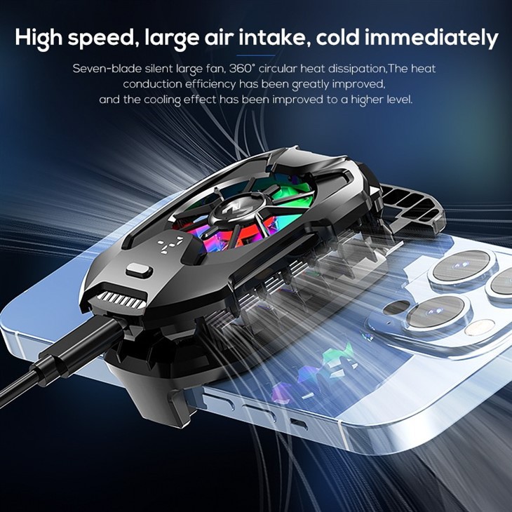 Back Clip Mobile Radiator Rapid Cooling Phone Cooler suppliers