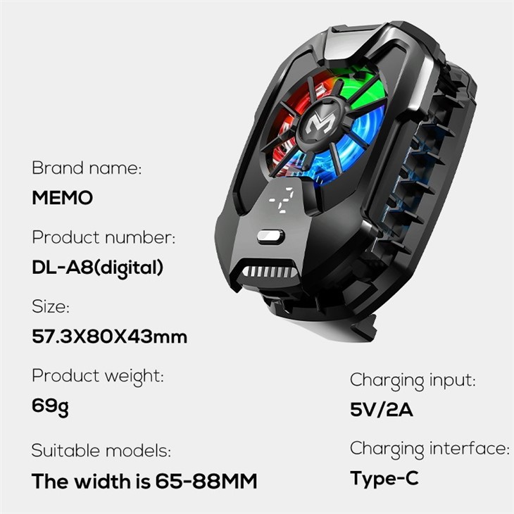 Back Clip Mobile Radiator Rapid Cooling Phone Cooler price