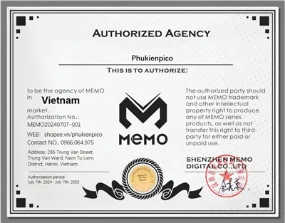 MEMO pilnvarotais pārstāvis Vjetnamā - Phukienpico